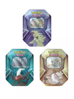 3 x Triple Whammy Collector Sealed Tins — Assorted — Pokemon TCG Brand New - Image 1