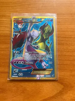 Pokemon Mewtwo EX 163/162 Breakthrough Secret Rare (Please read description) - Image 1