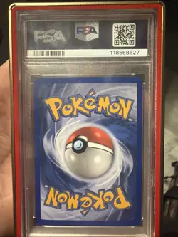 2005 POKEMON EX UNSEEN FORCES GOLD STAR #113 ENTEI-HOLO PSA 8 - Image 2
