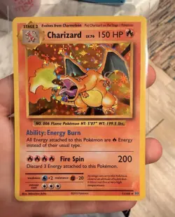 Pokemon TCG Charizard 11/108 Evolutions Holo Rare Stage 2 150 HP 2016 - Image 1