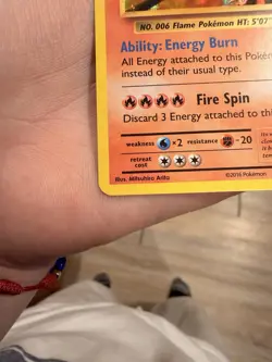 Pokemon TCG Charizard 11/108 Evolutions Holo Rare Stage 2 150 HP 2016 - Image 2