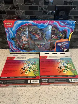 Mega Greninja EX Premium Collection Pokemon TCG + 2 Series 2 First Partner Set - Image 3