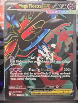 Nintendo English Pokemon TCG Mega Floette EX 101/086 Secret Rare Holo Full Art - Image 1