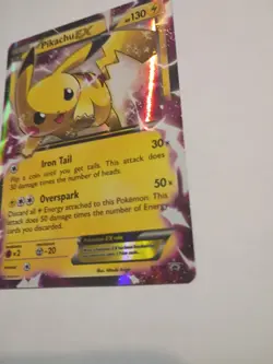 Pikachu EX XY84 Pokemon XY Promo Holo pretty mint card - Image 3
