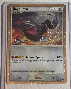 Pokemon TCG SHINY Rayquaza 2011 Pokemon Call of Legends Holo Rare SL10 NM - Image 1