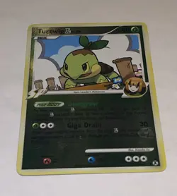 Turtwig GL 85/111 Rising Rivals Holo Pokemon Card TCG - Image 1
