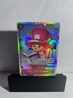 Tony Tony.Chopper OP08-007 Super Rare English Two Legends One Piece TCG Card - Image 1