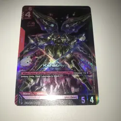 Gundam Card Game Kshatriya GD01-044 LR English - Image 1