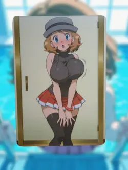 Serena Pokemon Anime Waifu Sexy Goddess Doujin Lewd Hentai Card - Image 1