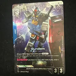 Gundam TCG GD01-001 LR+ Alt Art AA Newtype Rising - Gundam CCG Card Game - Image 1