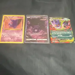 3-Card Holo Lot - Gengar, Gengar GX, Mega Gengar EX English Pokemon Non TCG - Image 1