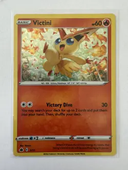 Victini 5/15 2022 Mcdonald's Promo Holo Rare Pokemon Card Pokemon TCG NM - Image 1