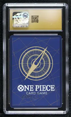 2025 One Piece Card Game: Royal Blood OP10 English SEC Monkey D Luffy CGC 10 - Image 2