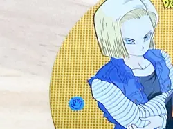 Dragon Ball Z Android 17 & 18 Menko Card 3” Vintage Japan - Image 3