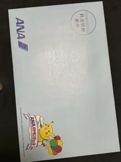 Sealed ANA Boarding Pass Gold Card 1998 Pokemon Japanese Vintage - Image 5