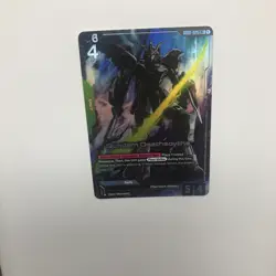 Gundam Card Game - Gundam Deathscythe - LR+ Alt Art GD01-025 English - Image 5
