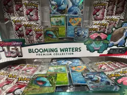 Pokemon TCG: 151 Blooming Waters Premium Collection Factory Sealed Box - Image 3