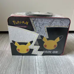 New Sealed Pokemon Celebrations 25th Anniversary Collectors Chest Lunch Box Tin - Image 2