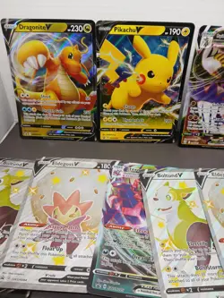 Lot of 8 Pokemon oversized Cards! Pikachu,Dragonite,Eldegoss,Boltund - Image 3