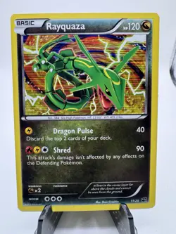 Rayquaza 11/20 Dragon Vault Holo Rare Pokemon Card - Image 1