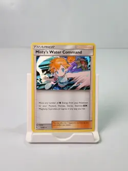 Mistys Water Command 63/68 Holo Rare Hidden Fates Pokemon - Image 1