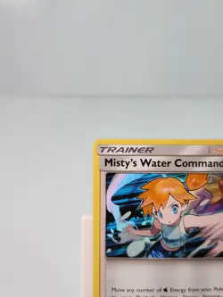 Mistys Water Command 63/68 Holo Rare Hidden Fates Pokemon - Image 2
