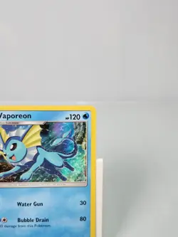 Vaporeon 18/68 Holo Rare S&M Hidden Fates Pokemon 2019 - Image 3
