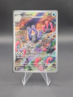 Wugtrio Paldean Fates Pokemon TCG Card 224/091 Near Mint Condition - Image 3