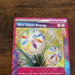 Pokemon TCG Neo Upper Energy 162/162 SV05 Temporal Forces ACE SPEC Holo Eng - Image 2