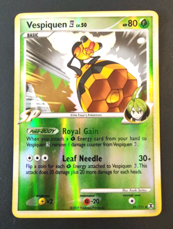 Vespiquen 35/111 Platinum Rising Rivals Reverse Holo Pokemon Card NM - Image 1