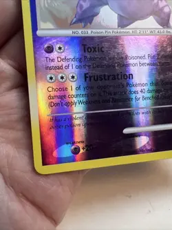 MP- Nidorino 74/111 Reverse Holo Rising Rivals AUTHENTIC Pokemon Card - Image 5