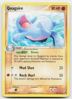 Quagsire 44/115 Uncommon Unseen Forces Pokemon Lightly Played - Image 1