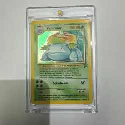 Pokemon TCG - Venusaur Holo Rare 18/130 Base Set 2 1999 - Image 1