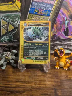 Pokemon WoTC 2002 🏔 Tyranitar 029/165 Expedition Base Set Reverse Holo ✨ - Image 1