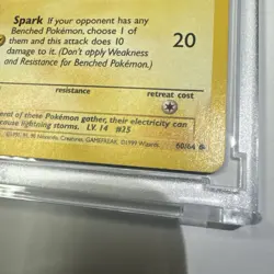 Pikachu 60/64 Common Jungle Pokemon 1st Edition - Image 2
