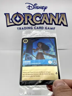 LORCANA carte promo FR7 26/P2 Vaiana 🌟Foil🌟neuve sous blister. - Image 1