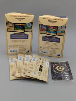 Disney Lorcana Into the Inklands 2 Starter Decks & 4 card packs - New Sealed - Image 2