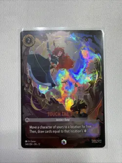 Disney Lorcana Touch The Sky 240/204 | ENCHANTED | Wilds Unknown | Brave Merida - Image 1