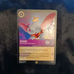 Disney Lorcana TCG Dumbo Ninth Wonder of the Universe 45/204 Legendary Fabled - Image 1