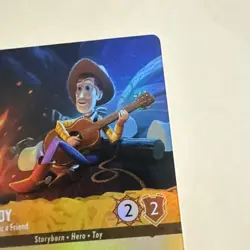 Disney Lorcana Wilds Unknown Woody Waiting for a Friend 205/204 Epic Foil - Image 4