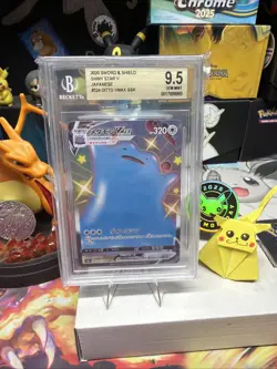 Japanese Pokemon - Ditto VMAX SSR Full Art #324/190 [S4A] - BGS GEM MINT 9.5 - Image 1