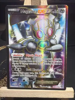 Pokemon TCG Magearna EX 110/114 XY Steam Siege Full Art Holo Ultra Rare EN - Image 1