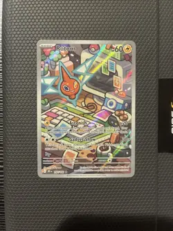 Pokemon TCG Rotom 197/182 Destined Rivals Full Art Holo Ultra Rare - Image 1