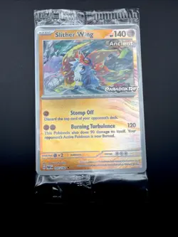 Pokemon TCG Paradox Rifts - Slither Wing - Best Buy Promo Card - Factory Sealed - Image 1