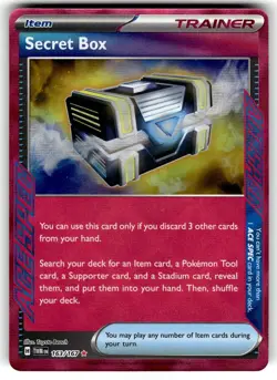 Holo Secret Box 163/167 ACE SPEC Rare Twilight Masquerade Pokemon NM - Image 1