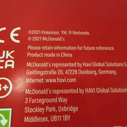 Pokemon McDonalds 25th Anniversary Happy Meal Booster Pack Cards 2021 UK SEALED - Image 4