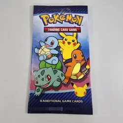 Pokemon McDonalds 25th Anniversary Happy Meal Booster Pack Cards 2021 UK SEALED - Image 5