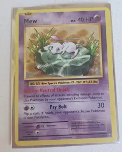 Mew [Holo] #53 Pokemon Evolutions - Image 1