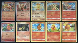 Pokemon TCG Lot: Torchic, Combusken, & Blaziken | 10 Card Collection Set - Image 1
