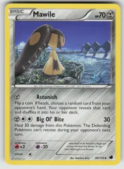 Mawile 80/116 Uncommon Plasma Freeze Pokemon Lightly Played - Image 1